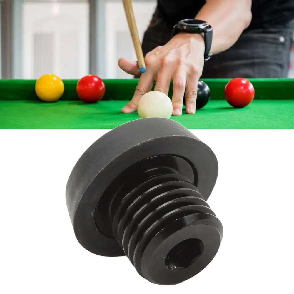 

Резиновый бильярдный кий, резиновый бампер, алюминиевый блок для кия 15,4 мм, легкий дизайн, устойчивость к падению, заглушка для бильярдного кия