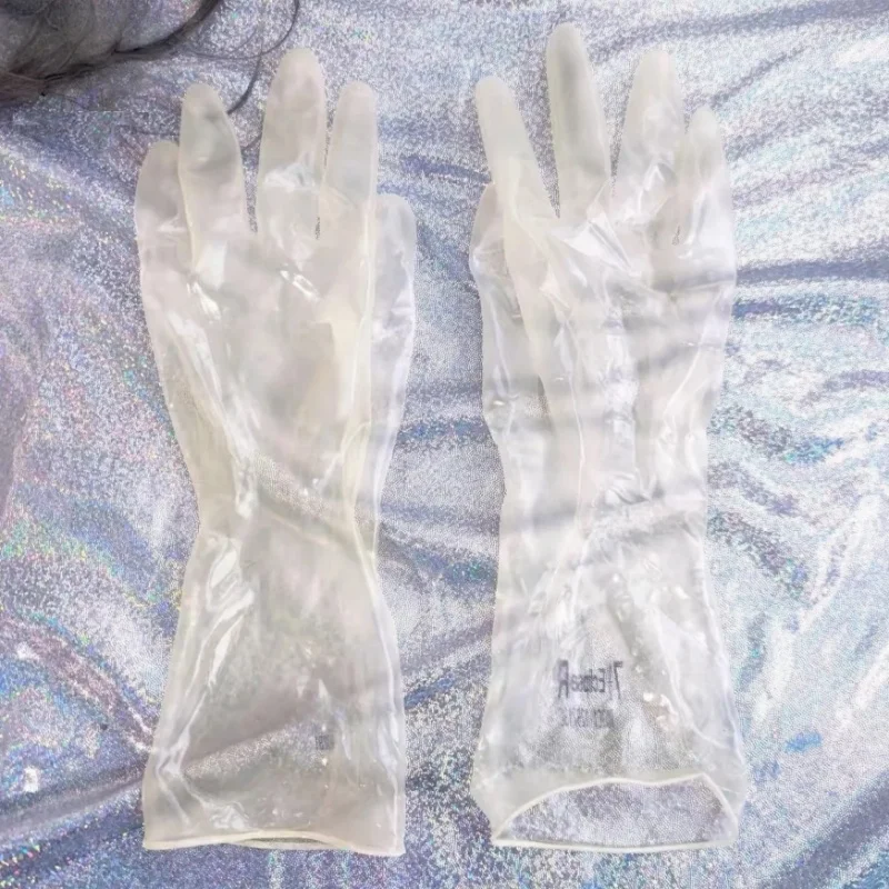 

Латексные прозрачные мягкие тонкие сексуальные перчатки Ультратонкие прозрачные короткие перчатки Высокоэластичные плотные латексные аксессуары для одежды