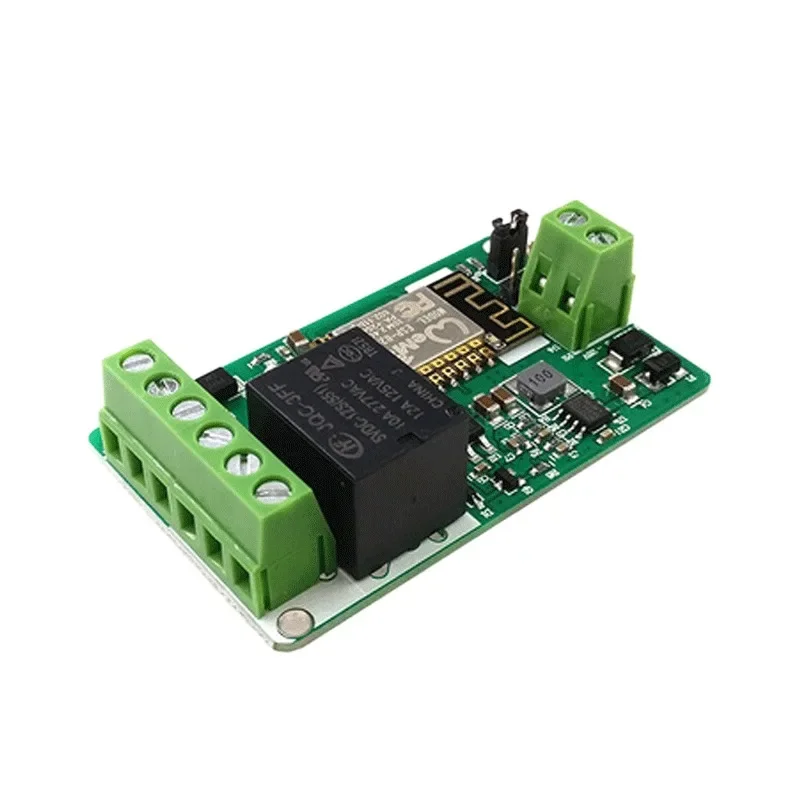 10pcs A21 New Arrival 1Pcs Green ESP8266 10A 220V Network Relay WIFI Module Input DC 7V~30V Modules