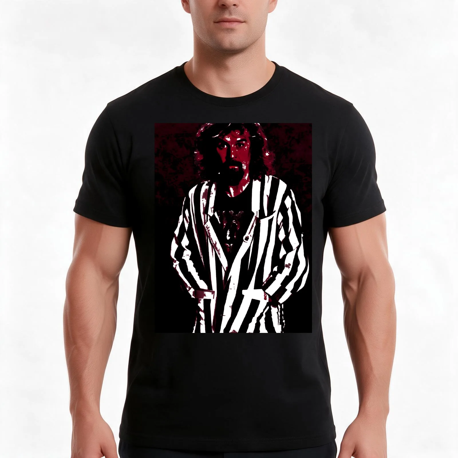 Billy Big Yin T-Shirt, Summer Casual Cotton Tee, Oversized Streetwear Tops, Vintage Graphic Print, Loose Fit Short Sleeve