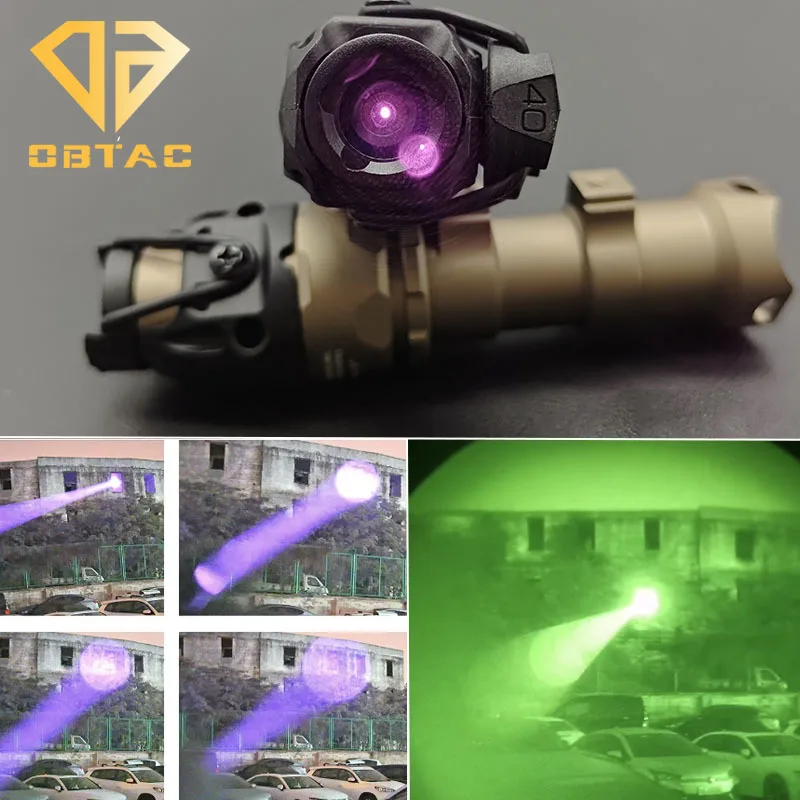 Imagem -03 - Scout Light Tactical Metal Lanterna Iluminação com Marcações Originais Kiji k1 K13 K10 20 mm Rail 850nm Novo ir Ajustável