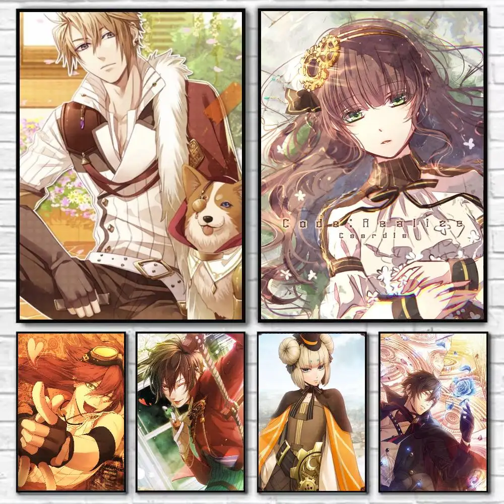 C-Code Realize Waterproof Self-Adhesive Wall Poster for Bedroom Living Room Home Decor