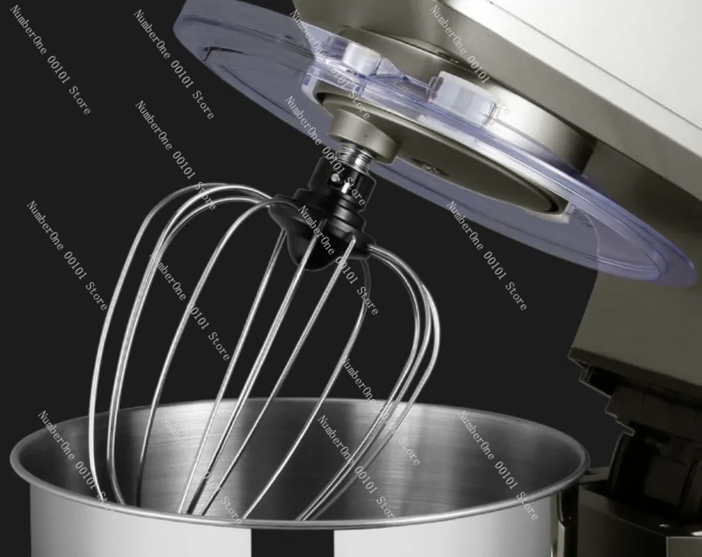 1511 8L Electric Dough Mixer, Household Stand Mixer for Baking Bread Pizza Pasta & Kneading