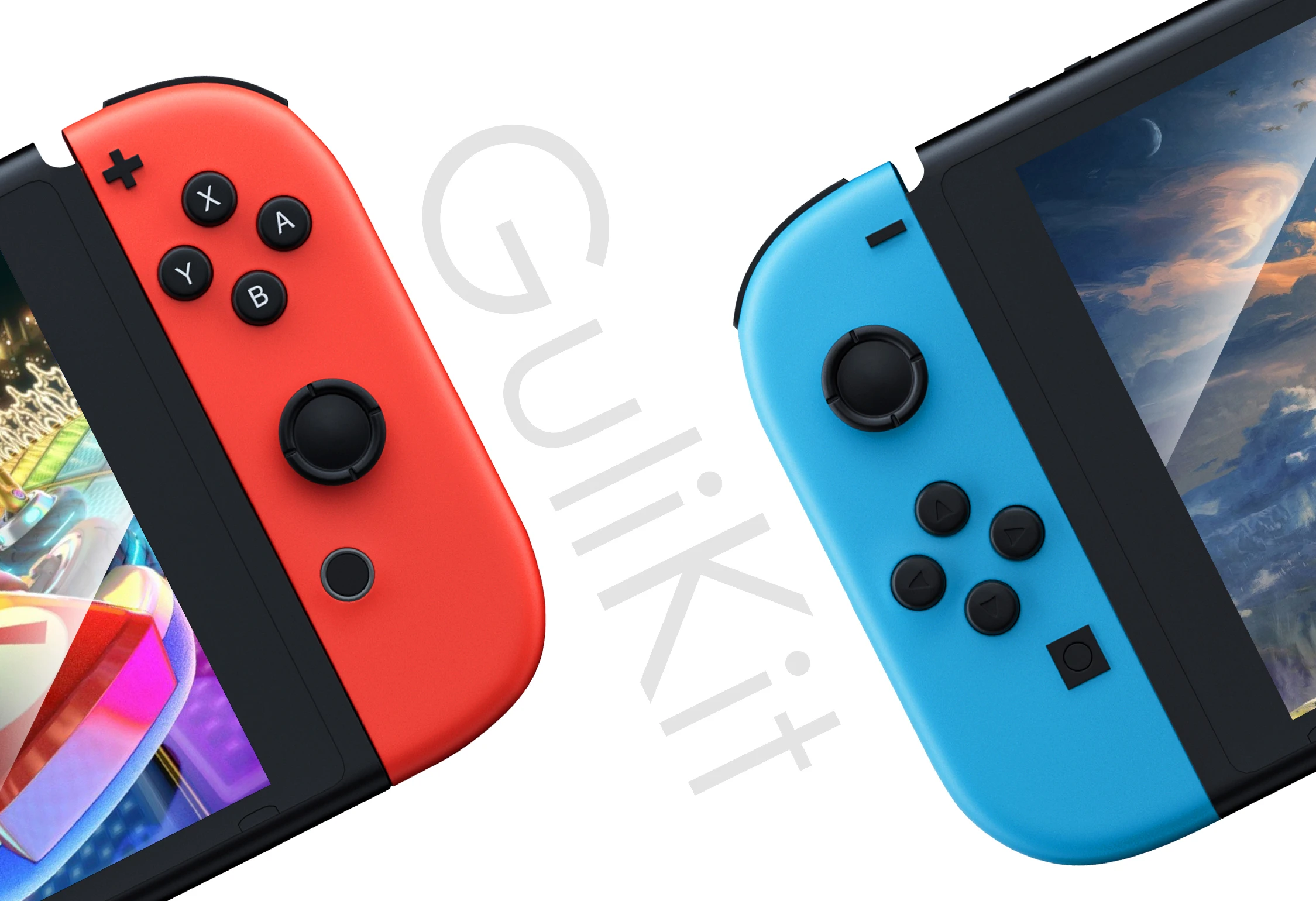 Gulikit joystick NS40 Hall effect Sensing for JoyCon control Replacement Stick for Nintendo Switch OLED Repair Accessories