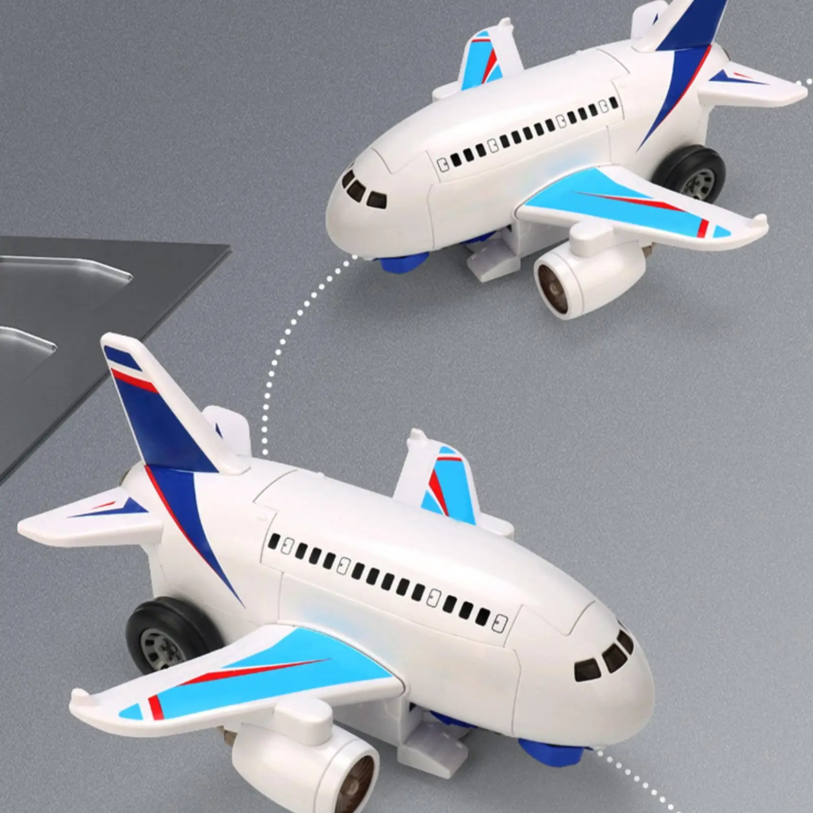 Robot interactivo inteligente de juguete, avión transformador, figura de aprendizaje educativa para niños y niñas, regalo de cumpleaños para el Día de los niños