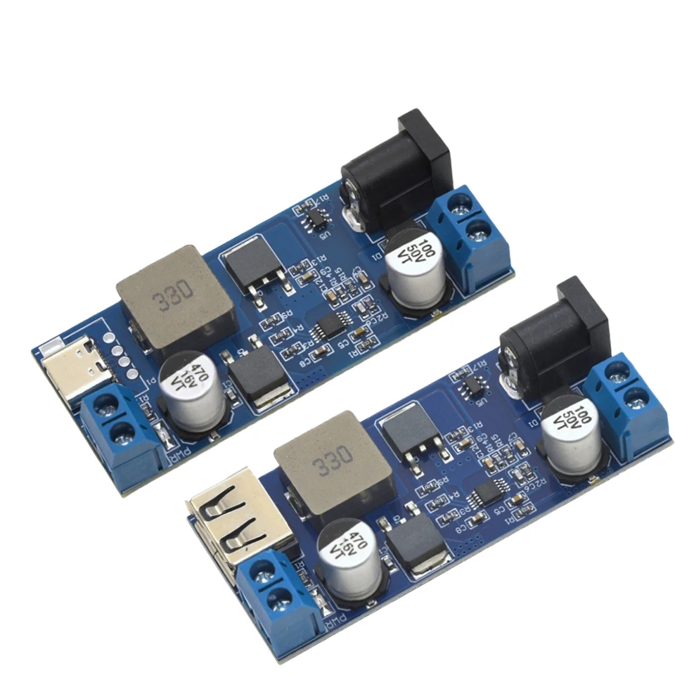 

LM2596S DC-DC Buck Converter Module XY-3606, 4.5-40V to 1.25-37V 3A Adjustable Step-Down Power Supply