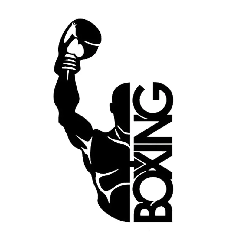 

Car Stickers Boxing Gloves Combat Decor Vinyl High Quality Decals 9*15.3CM