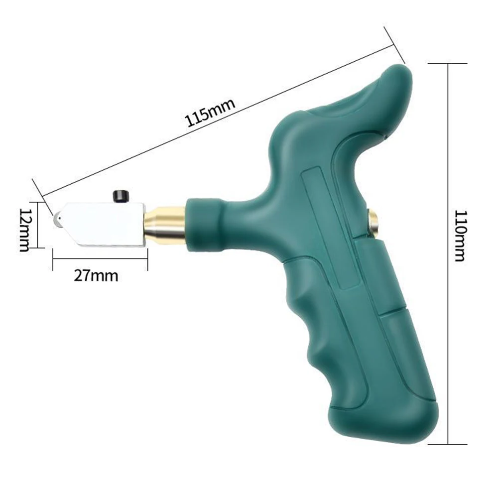 Tragbarer manueller Diamant glas fliesen öffner hand gehaltener Ersatz schneider köpfe Keramik fliesen glass ch neider Multifunktion glass chliff