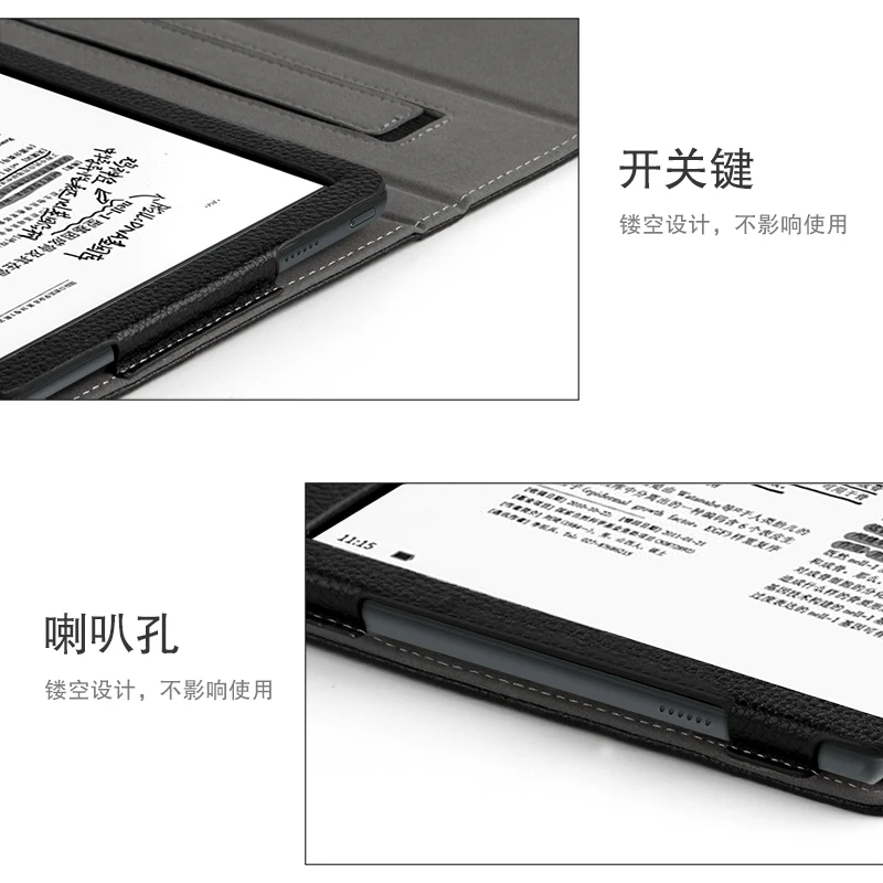 Funda con soporte para Onyx Boox Note X2 eBook, cubierta protectora para Boox Note X 2 NoteX 2 NoteX2 10,3 "eReader smart Case con correa de mano