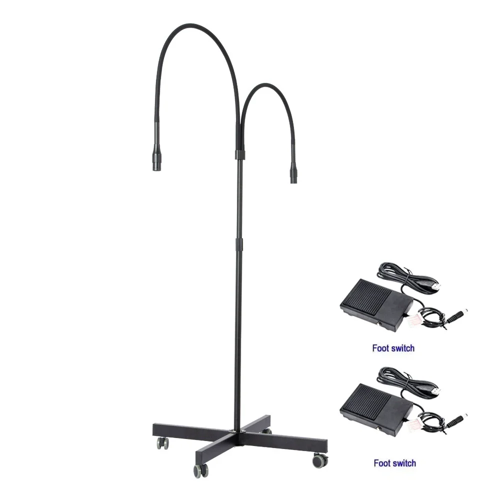 tweekoppige 5W 10W Ultraviolet UV Curing Lamp Valse Wimper Extension verlengen Enten Lijm Snelle Uitharding licht