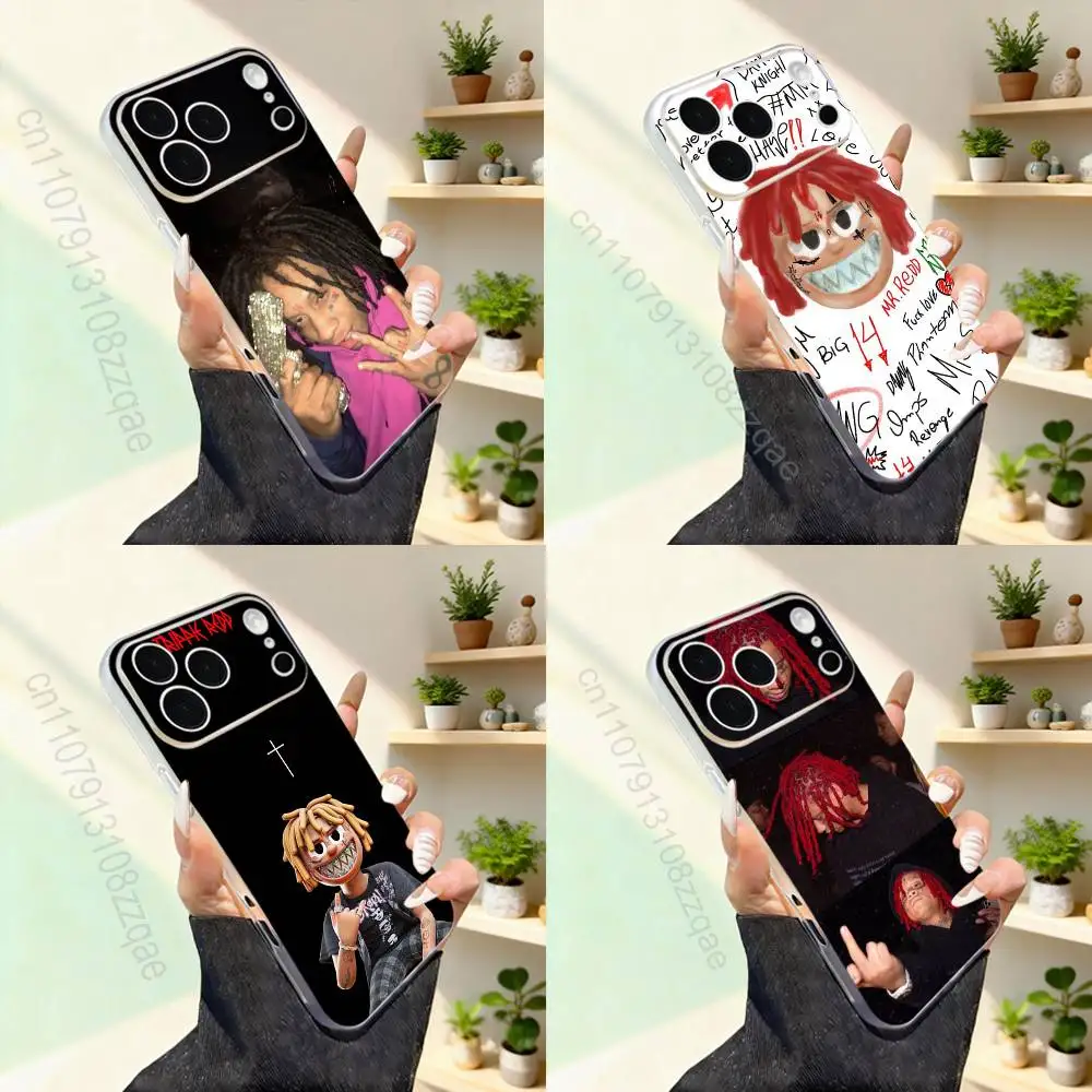 

Чехол для телефона Rapper T-Trippie R-Redd Cool для iPhone 17, 16, 15, 14, 13, 12, 11, Pro, Max, Plus, Mini, SE4, E, магнитный, для беспроводной зарядки Magsafe