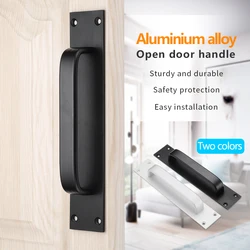 Modern Style Door Handle Sliding Door Pull Push Handles Aluminium Alloy Furniture Pulls Kitchen Cabinet Handle Door Hardware