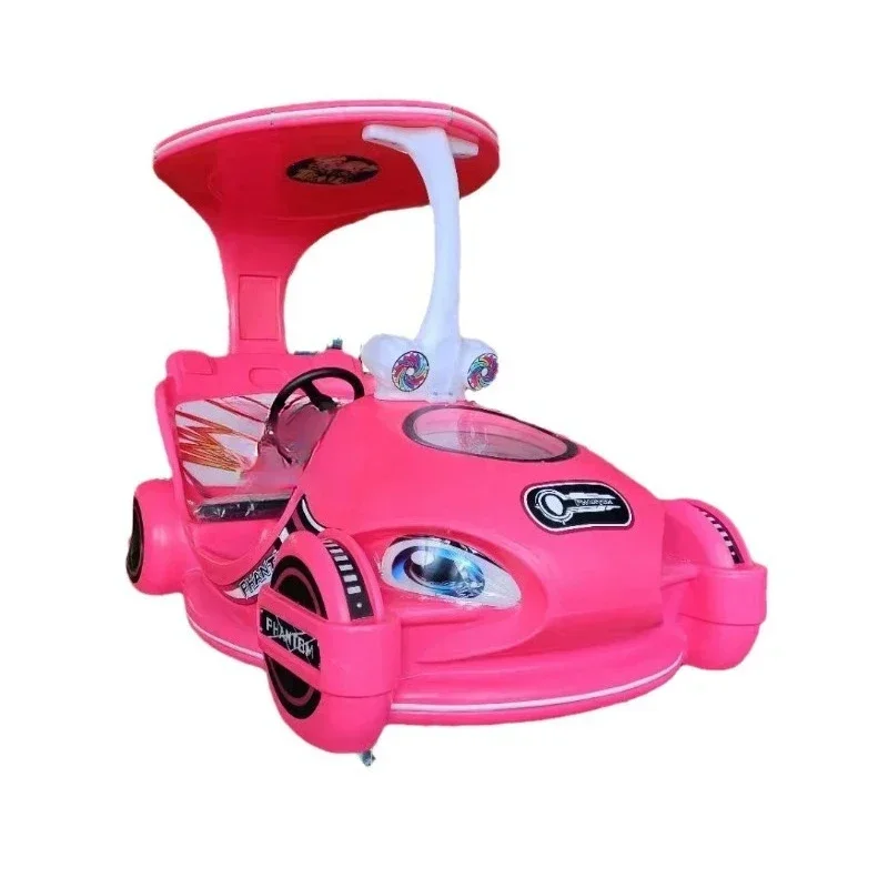 New square bumper car double electric children's amusement car luminous playground shopping mall park scanning code stall car