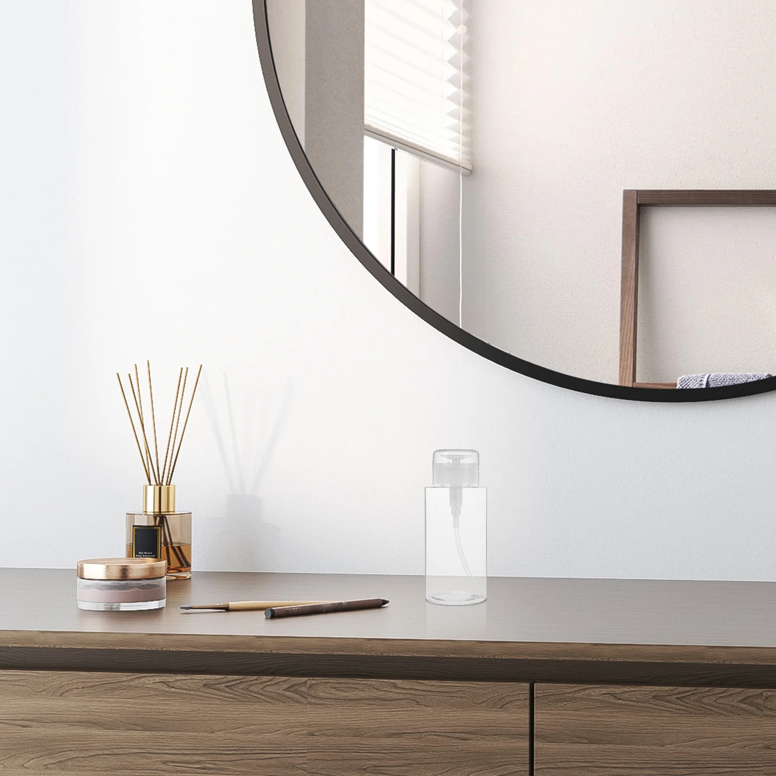 1 قطعة زجاجة مزيل ماكياج بلاستيكية متينة للحيوانات الأليفة مضخة ضغط زجاجة السفر للوجه العناية بالبشرة لوشن الحبر #2