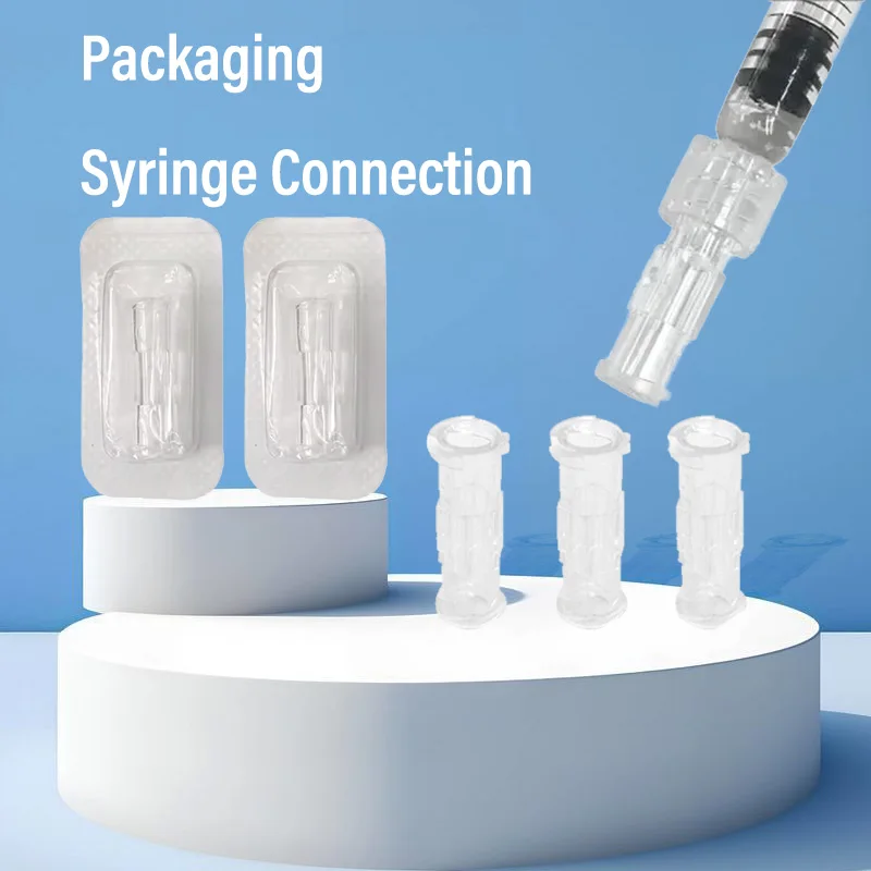 

Medical Plastic 4mm Female To Female Coupler Luer Syringe Connector Transparent For Pneumatic Parts Leak Proof