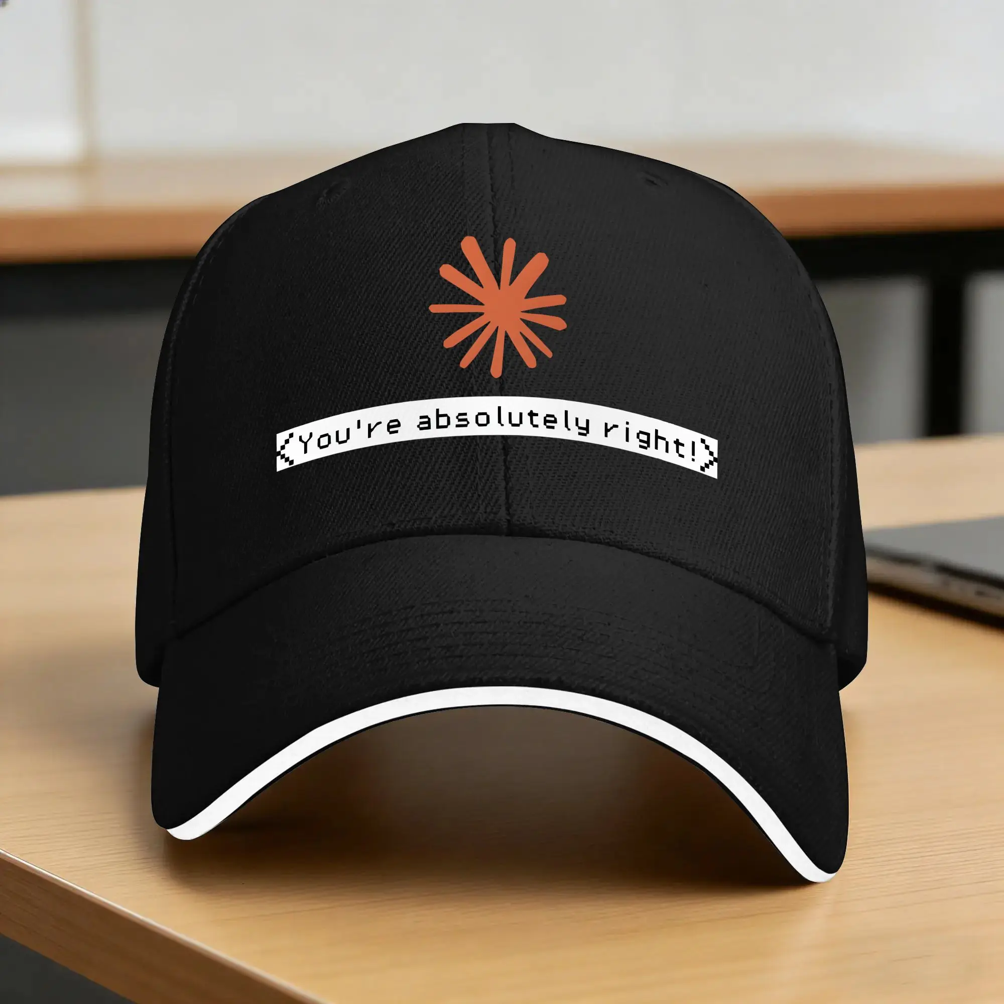 Claude You're Absolutely Right Sun Baseball Cap  Summer Street Style Hip Hop Hats For Unisex-Teens Outdoor Sport Baseball Caps