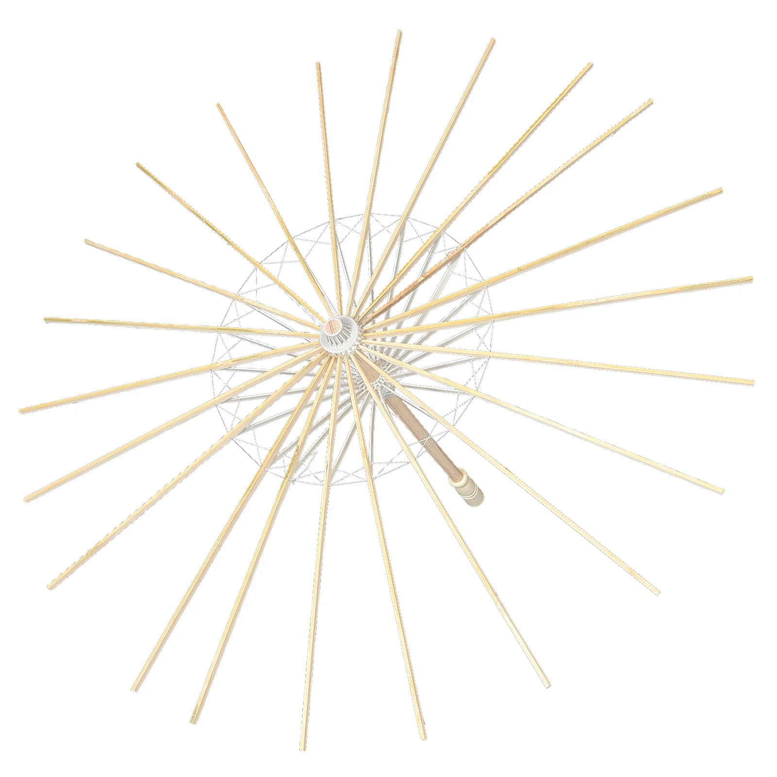 

Wooden Oil Paper Umbrella Frame Stand Holder DIY for Wedding Photo Props Small Paper Parasol Decorative Umbrella Holder for