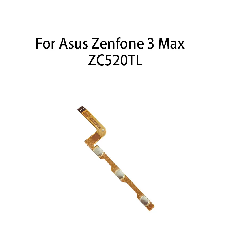 

GEFEBSI Кнопка питания и кнопка громкости Гибкий кабель для Asus Zenfone 3 Max ZC520TL