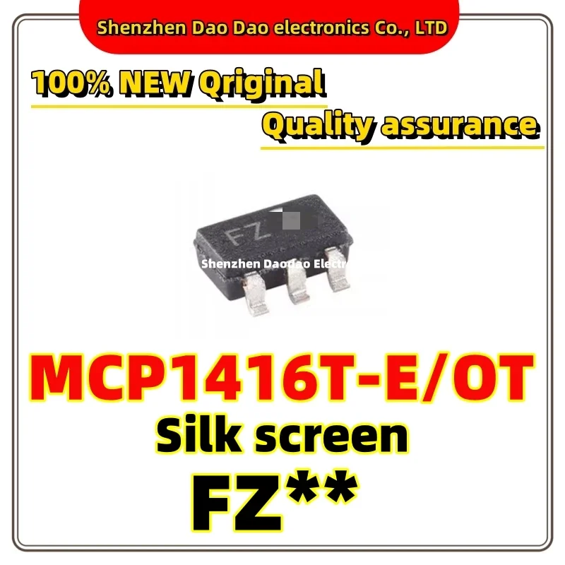 

10Pcs MCP1416T-E/OT SOT-23-5 1.5A MOSFET driver chip IC New original