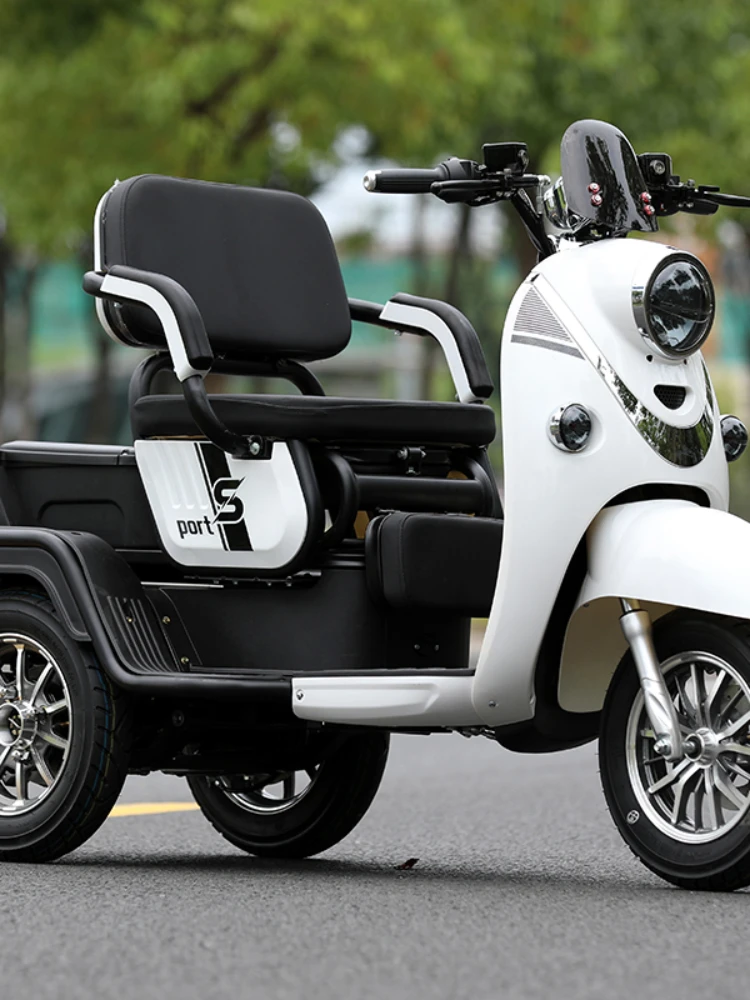 XK-Tricycle électrique pour homme et femme, petite batterie, voiture, tortue, ménage, vieux adultes