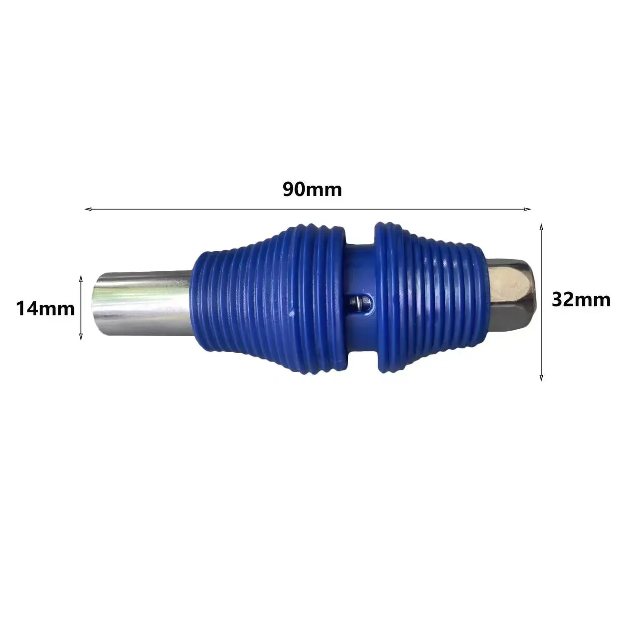 Grease Gun Coupler 12000PSI Quick Release Grease Oil Pump Tip Tool Two Press Car Syringe Lubricant Tip Grease Nozzle for Repair