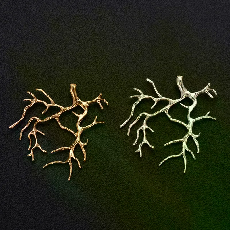 Tree Branch Base Necklace Pendants For Cameo DIY Jewelry Making Accessories