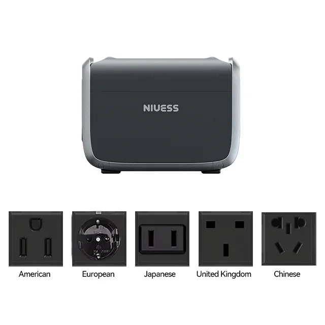 RV-poort Anker UK Plug Lithiumbatterij Draagbare krachtcentrale