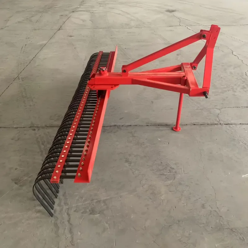 Three Point Hitch Landscape Rake for Farm Agricultural Use Basic Equipment for Efficient Crop Management