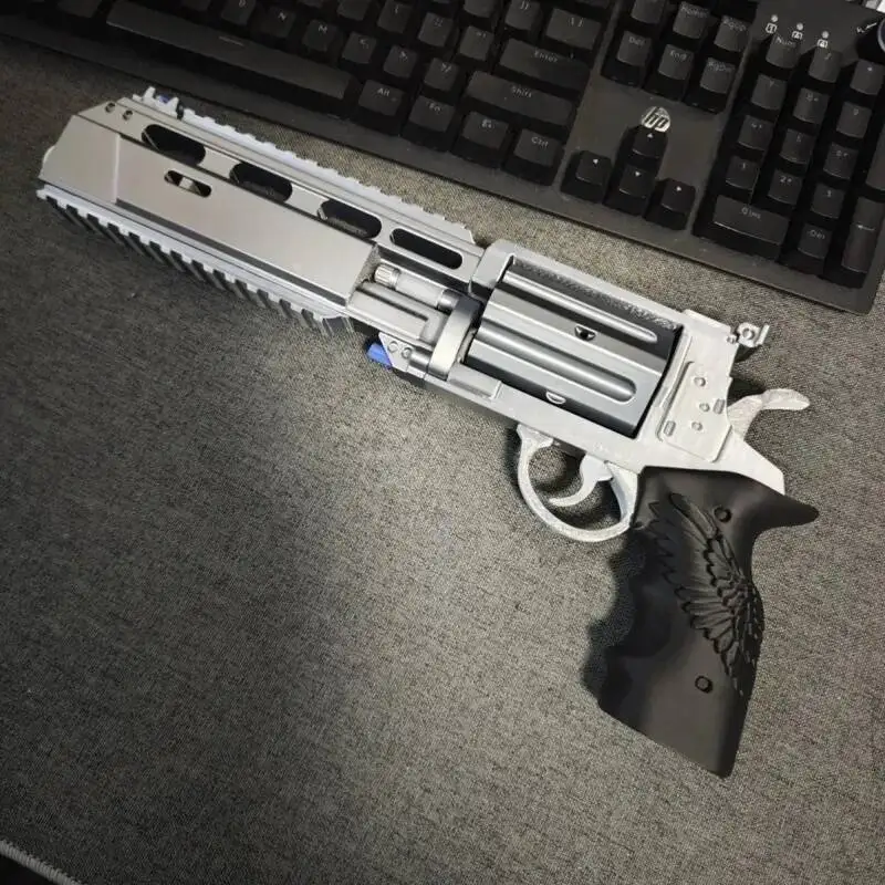 Nuevo Set de Accesorios de Cosplay de Resident Evil 9, Modelo de Hacha y Pistola de Plástico Impreso en 3D, Accesorio Periférico de Leon Scott Kennedy para Fans, Adultos y Niños