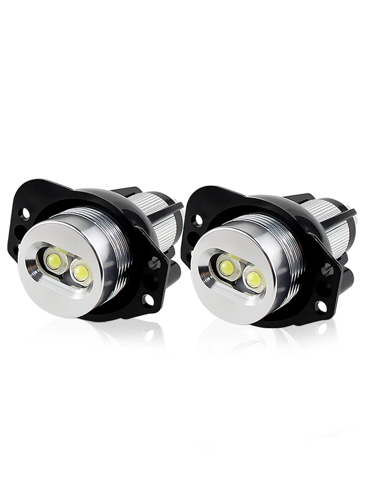 2 pièces CANbus 10 w LED Angel Eyes marqueur ampoules sans erreur blanc/rouge/bleu pour BMW E90 E91 série 3 325i 328i 335i 2006-2008