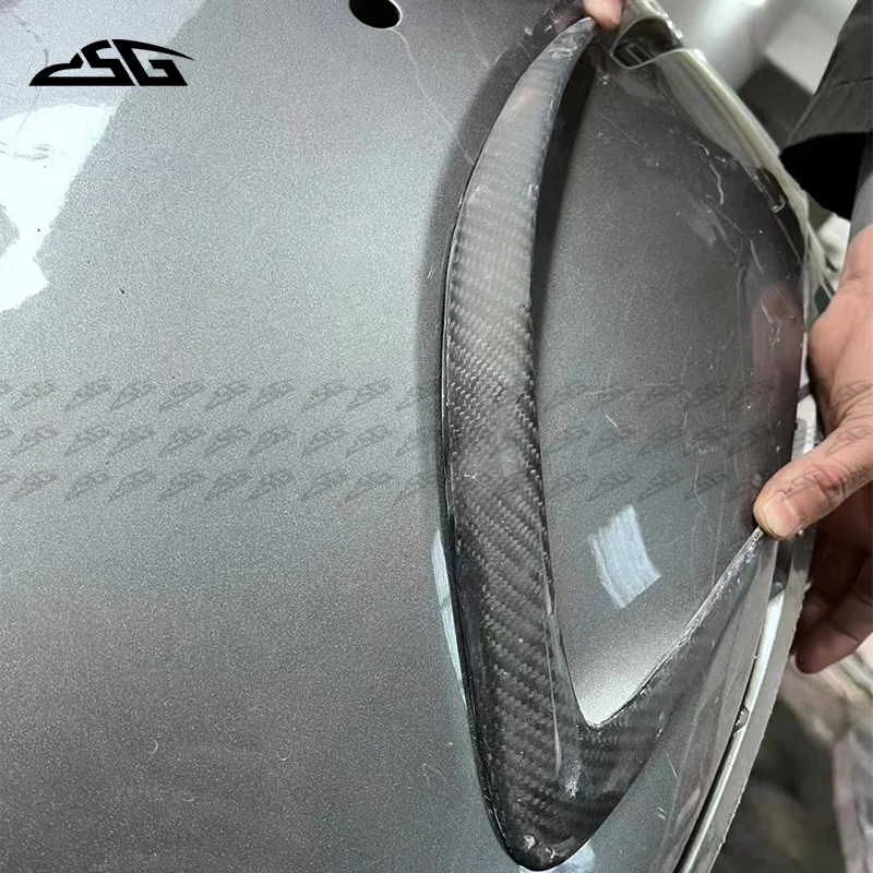 

Carbon Fiber Rear Bumper Air Vent Side Fins Winglet Flaps Apron Canard Splitter For Mercedes Benz CLA Class W118 2020+ Body Kit