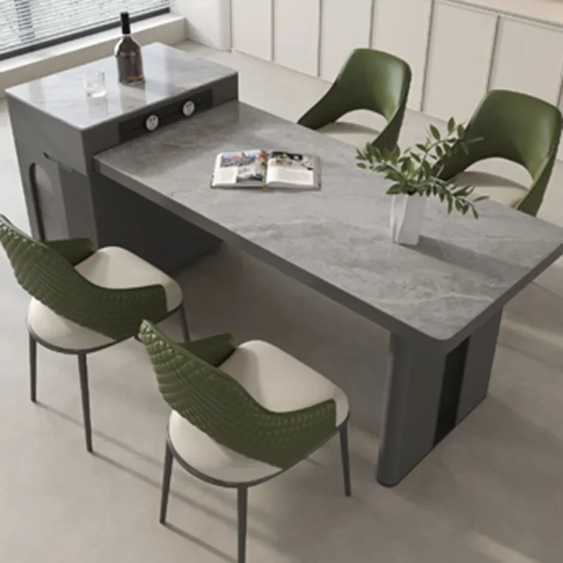 

Legs Metal Dining Table Coffee Marble Console Hotel Lobby Dinning Table Stainless Steel Luxury Mesas Altas De Bar Home Furniture
