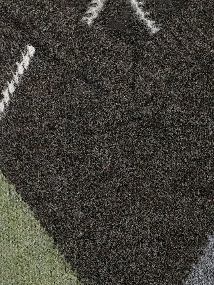 NLZGMSJ المرأة الماس شبكة سترة البلوز 2025 الخريف الشتاء المرأة موضة جديدة طويلة الأكمام البلوز المرأة أنيقة #4