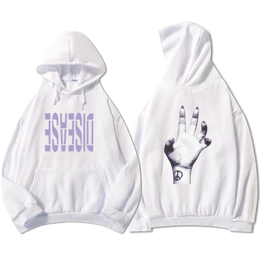 

Men Hoodies Single Disease Lady Gaga Sweatshirts Single Graphic Winter Long Sleeve Sudadera Pocket Long Sleeve Comfortable Hoody