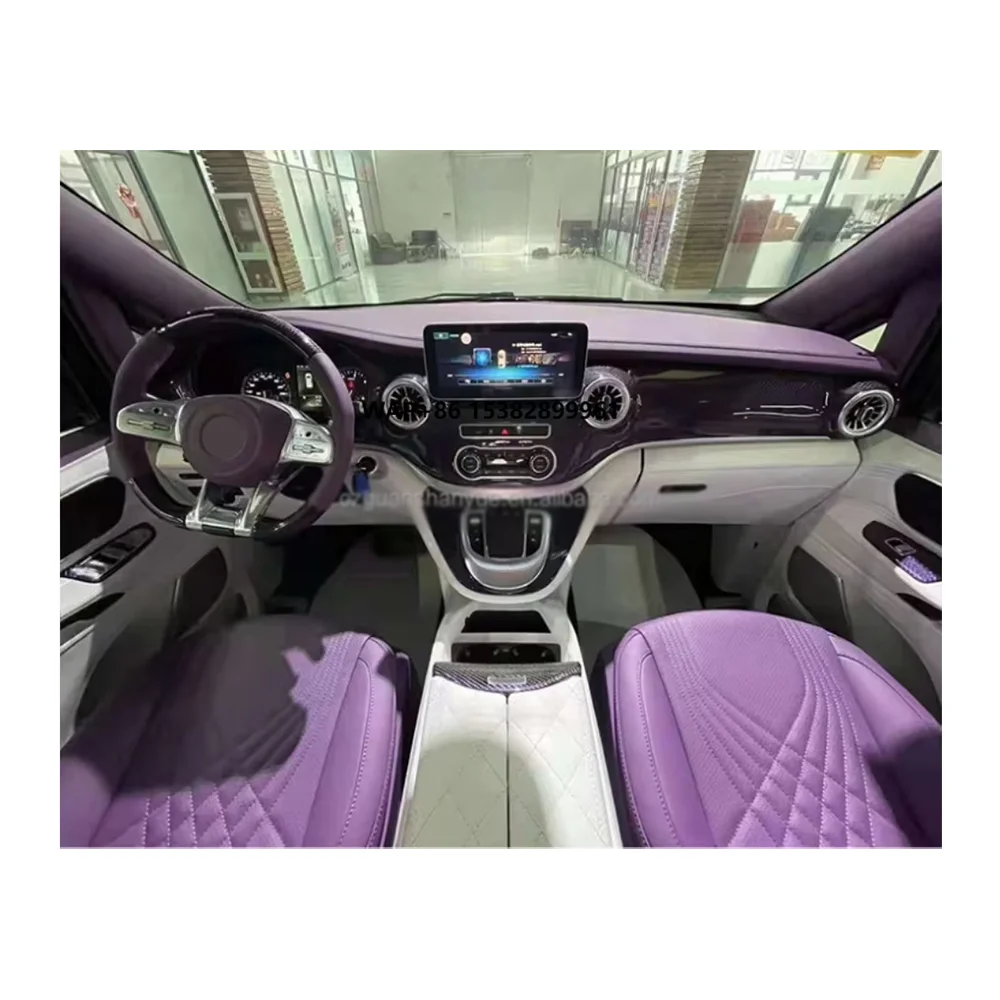 Hot Selling Auto Seats  Vito 114 Touch Screen Upgrade  Vito W447 Dashboard Modified to V-class V260
