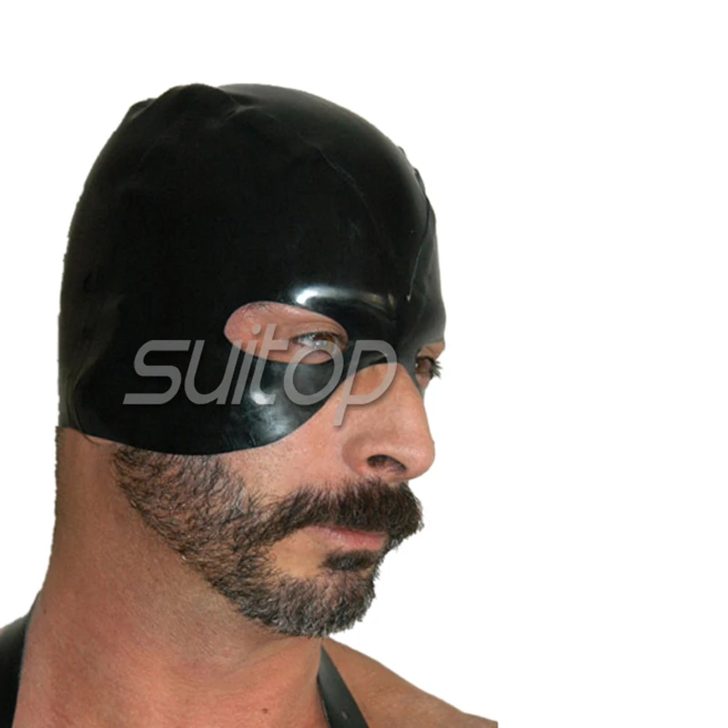 sexy rubber latex hood