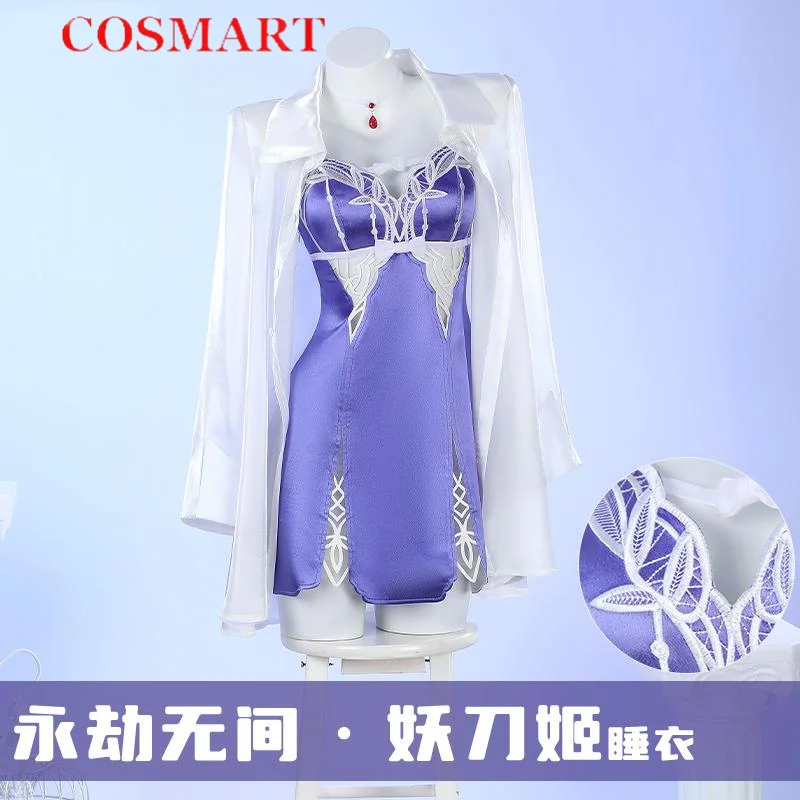 

COSMART Naraka:bladepoint Yoto Hime Pajamas Cosplay Costume Cos Game Anime Party Uniform Hallowen Play Role Clothes Clothing