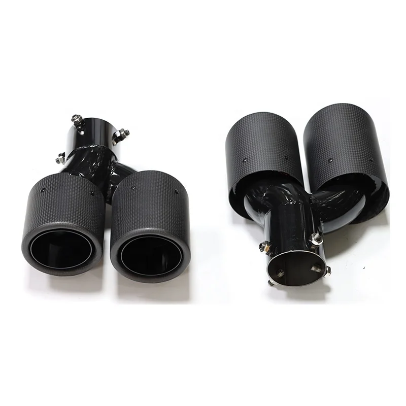 SYPES 1 Pair Stainless Steel G21 Exhaust Tip For Bmw G20 Exhaust Tip G28 325i 320i 330i Exhaust System 2020 Muffler Tip