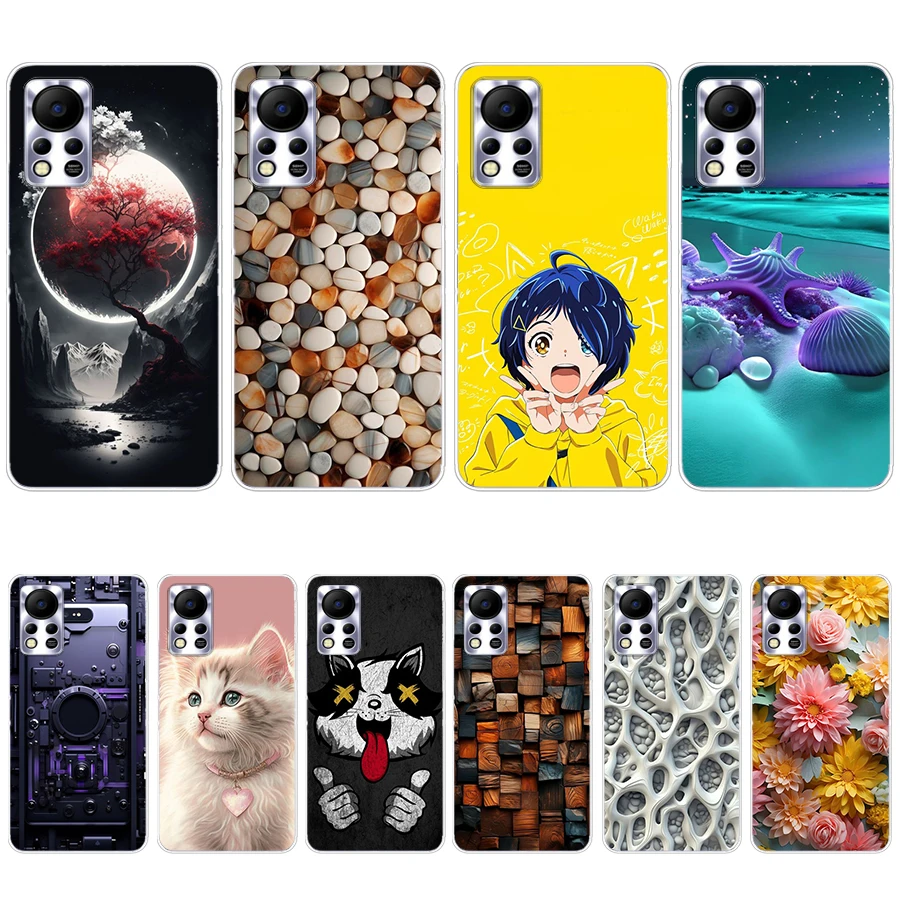 S4 красочная песня Мягкий Силиконовый ТПУ чехол для Infinix Hot 11s чехол для телефона