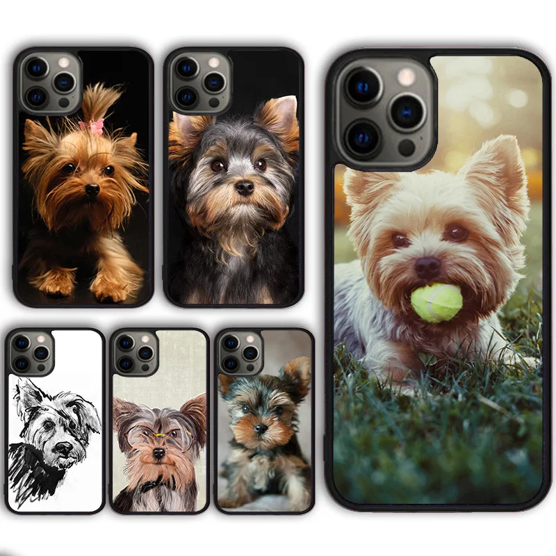 Yorkie Yorkshire Terrier Phone Case Cover for iPhone 16 15 SE2020 13 14 11 12 Mini Pro Max 6 7 8 Plus  coque fundas Shell