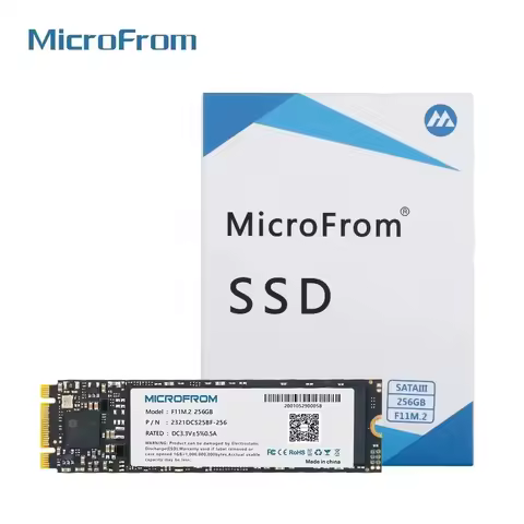 MicroFrom M.2 SATA SSD 1TB 2TB Solid State Drive Disk M2 NGFF for Desktop Notebook - High-Speed Storage Upgrade （NOT PCIE SSD）