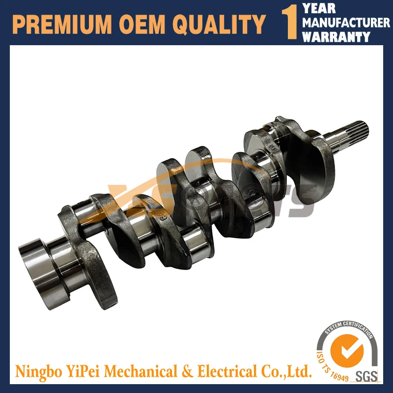 

V3308 Crankshaft 6698555 Suitable for Kubota Part For Kubota 6698555 Crankshaft A770 S220 S250 spare parts