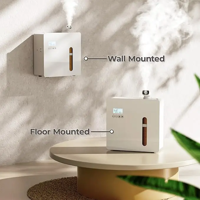 2025 Upgraded Smart Scent Air Machine for Home Hotel Collection Diffuser  HVAC Waterless Essential Oil Diffuser for Large Room