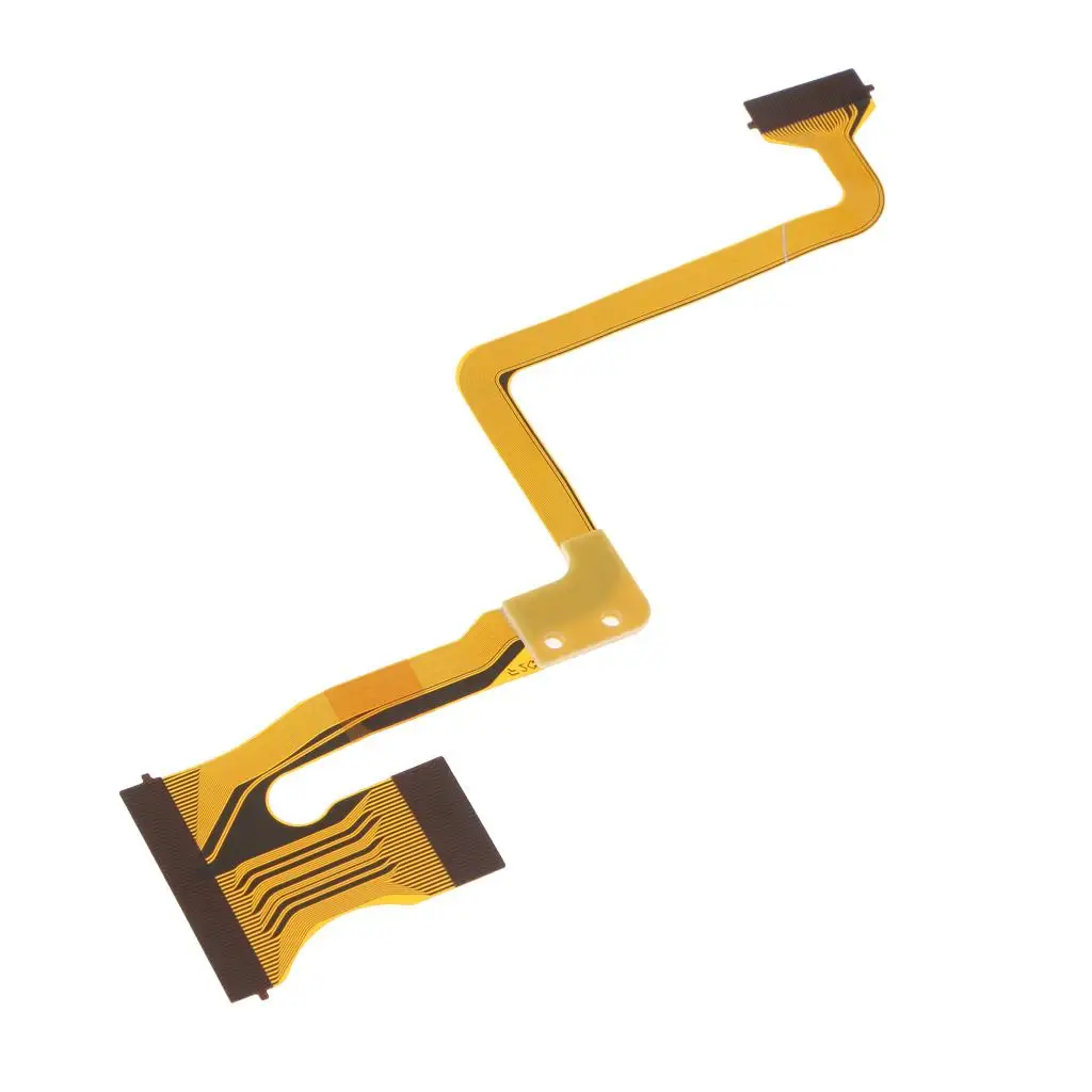 Unidad de Cable flexible de pantalla LCD de repuesto, pieza de repuesto para cámaras JVC GZ-MS120, GZ-MS130, GZ-MS123