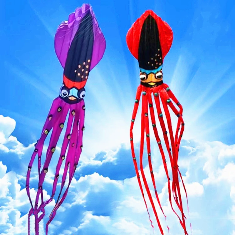 28m Capricorn octopus kite flying soft kite weifang kite factory walk in sky parachute kites ikite snake air toys for boy volant