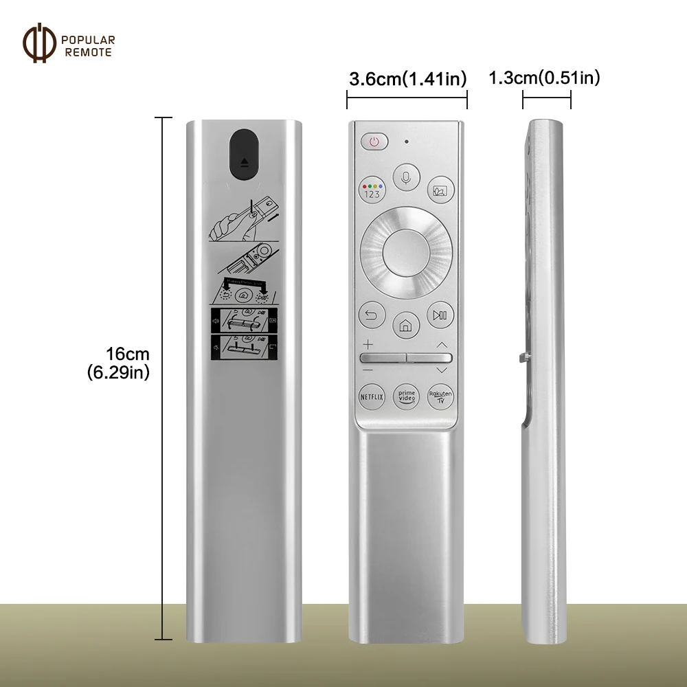 New BN59-01328A Suitable for Samsung 4K QLED Voice TV Remote Control For QE65Q64TAUXXC QE65Q64TA QE65Q64T QE50Q65TAU