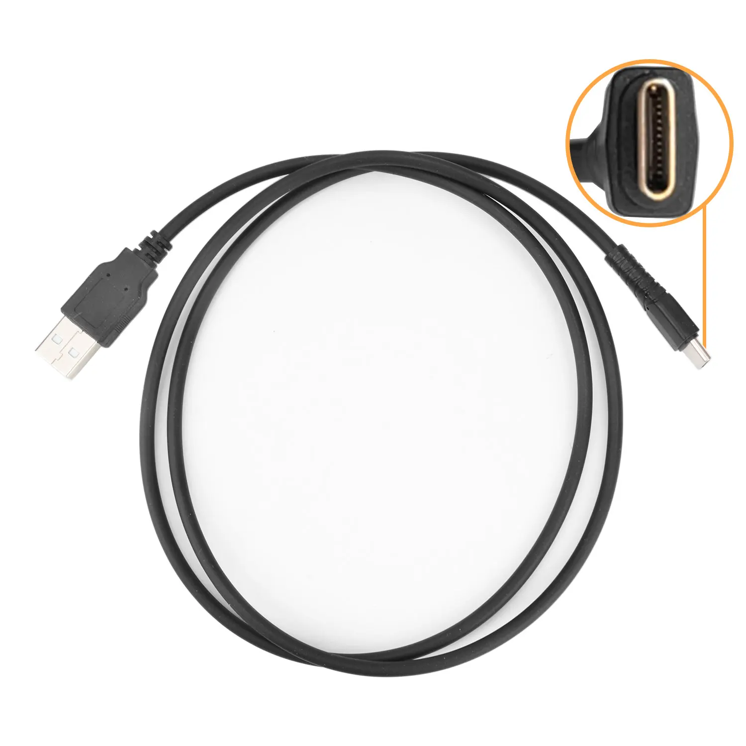 USB Type-C Programming Charging 2 in 1 Data Cable for Walkie Talkie HIROYASU CQ-7373 IC-980Pro HI-B8 HI-B6 Baofeng UV-32 UV-25