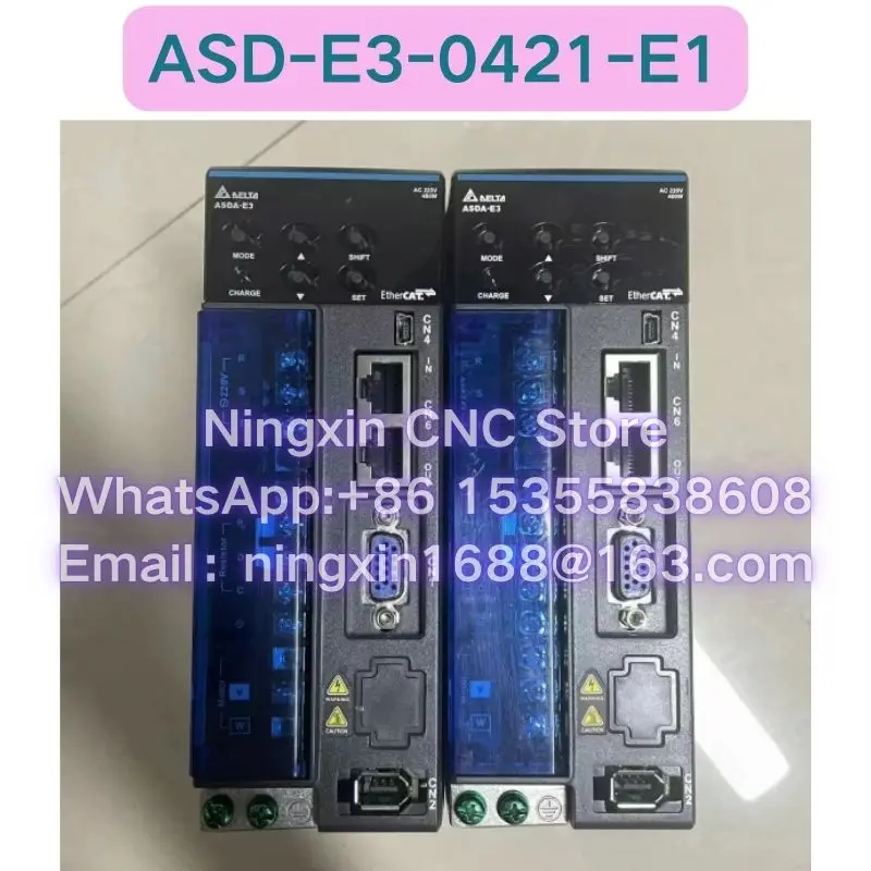 Used ASD-E3-0421-E1 Servo Drive Functional test OK Fast delivery