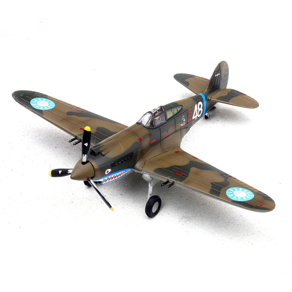 

LEGION 1:72 Scale 1941 P-40C Fighter #48 Model 14623LC Diecast Alloy Classics Toys Souvenir Collectibles Gifts Static Display