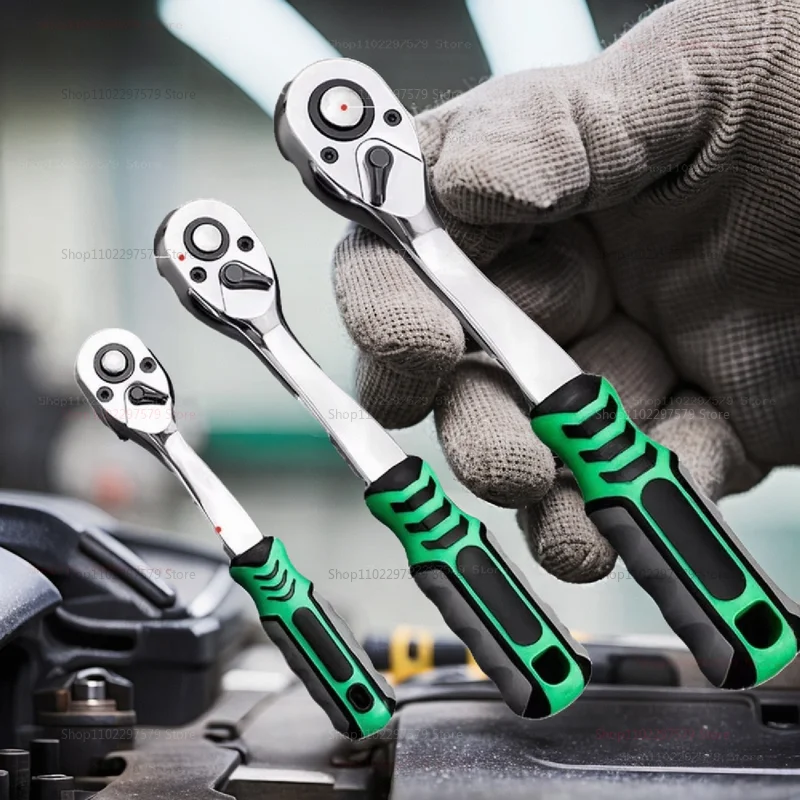 المقبس كم وجع مجموعة أدوات إصلاح السيارات اليدوية مفتاح ربط السقاطة أدوات المفك لسيارة دراجة نارية المرآب ورشة عمل 1/4 3/8